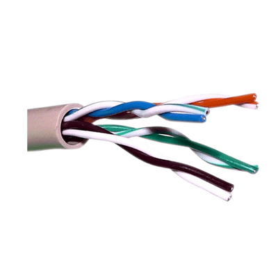 Cavo UTP Safire - Categoria 5E - Bobina di 305 metri | Diametro 5 mm - Conduttore CCA - Cover grigia - Certificato ISO/IEC11801, TIA-568-C.2, YD/T1019