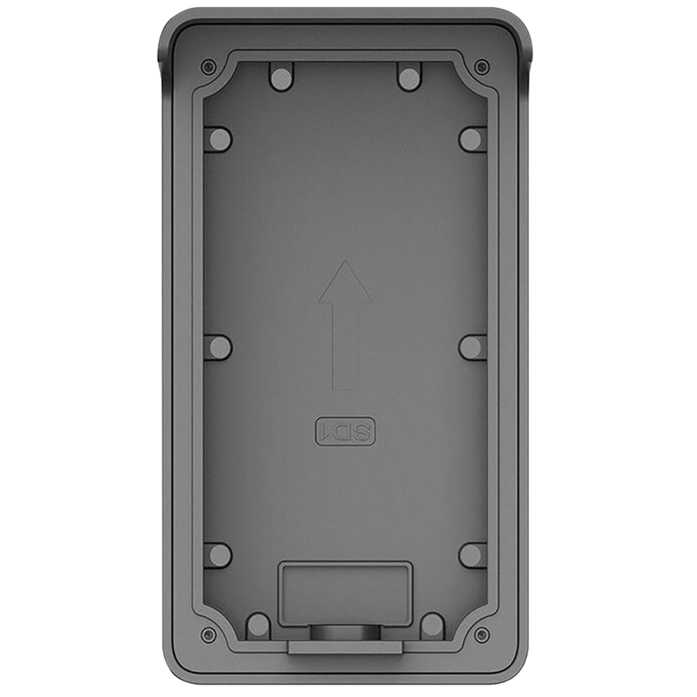 X-Security - Supporto da superficie per XS-3211E-MB(X) - Un modulo - 196mm (Al) x 114mm (An) x 67mm (Fo) - Fabbricato in lega di alluminio - Collegamento versatile con fori di collegamento