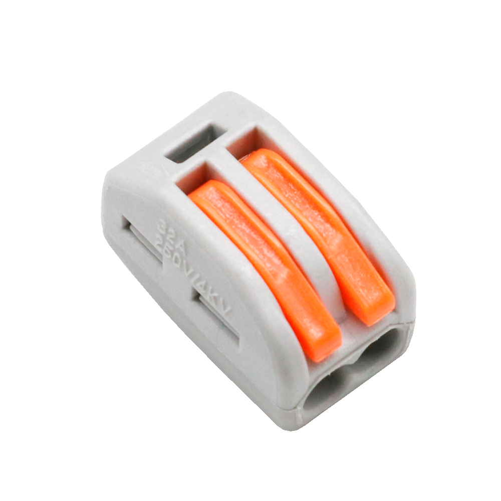 Safire -  Conector de Cable - 1 Entrada y 1 Salida - Calibre del cable 28 ~ 12AWG - Sección 0.08 m²~ 4 mm² - 10 unidades