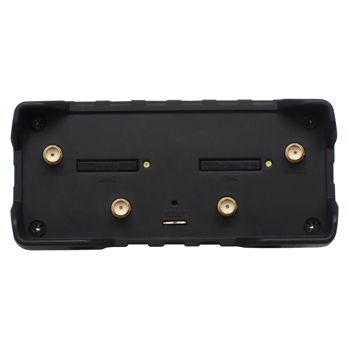 Teltonika Router 4G Industriale - 4 porte Ethernet RJ45 Fast Ethernet - Dual SIM 4G (LTE) Cat 4 fino a 150Mbps - 2x Ingressi + 2xSalidas Digitali - Wi-Fi 802.11b/g/n 2.4GHz - Alloggiamento in Alluminio