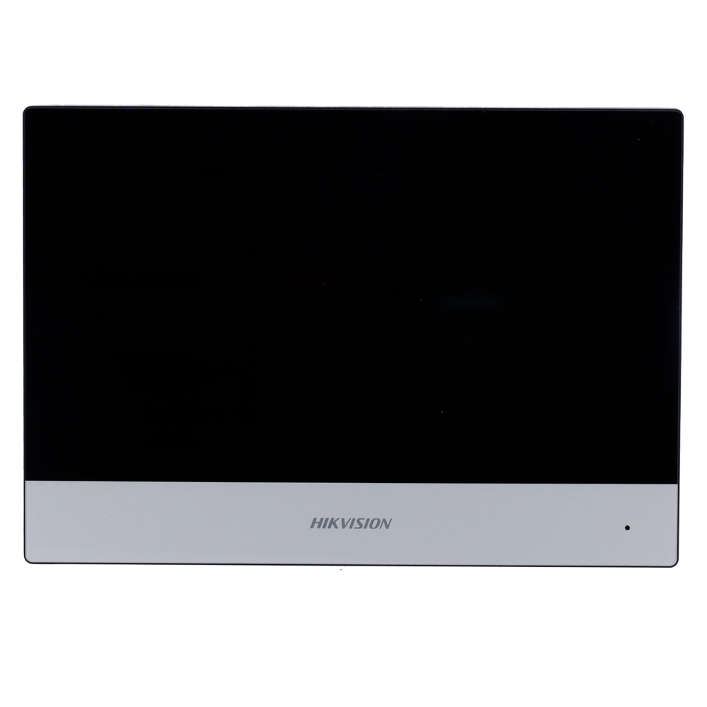 Video intercom monitor - 7" TFT screen - Two-way audio - TCP/IP, WiFi, SIP - Slot for microSD card up to 128 GB - Surface mounting