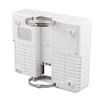 Switch PoE para exterior - 8 puertos PoE + 2 Uplinks RJ45 - Velocidad 10/100/1000 Mbps (2 PoE + 2 Uplinks) - Un total de 120 W para todos los puertos - Estándar IEEE802.3at (PoE+) / af (PoE) - Grado de protección IP65