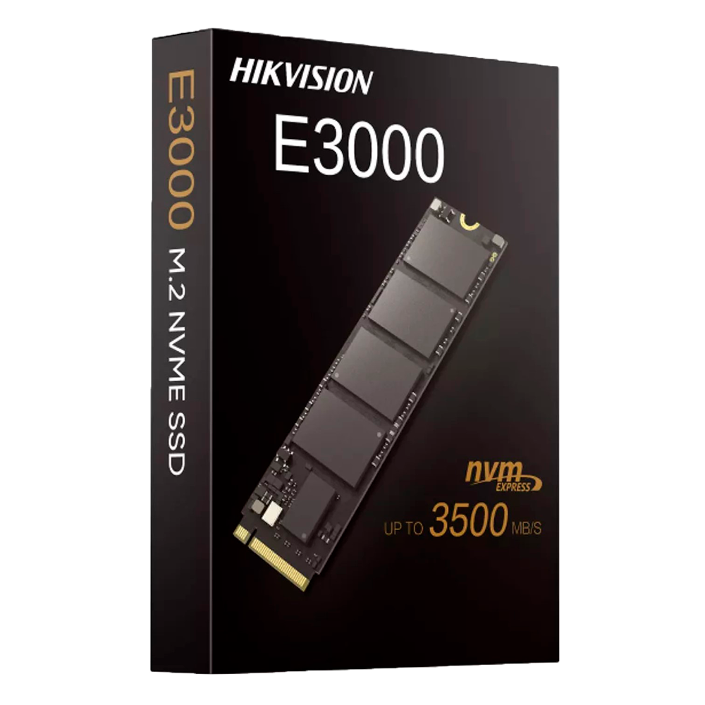 Hard disk Hikvision SSD - Capacità 1 TB - Interfaccia M2 NVMe - Velocità di scrittura fino a 3137 MB/s - Lunga durata - Ideale per piccoli server o PC