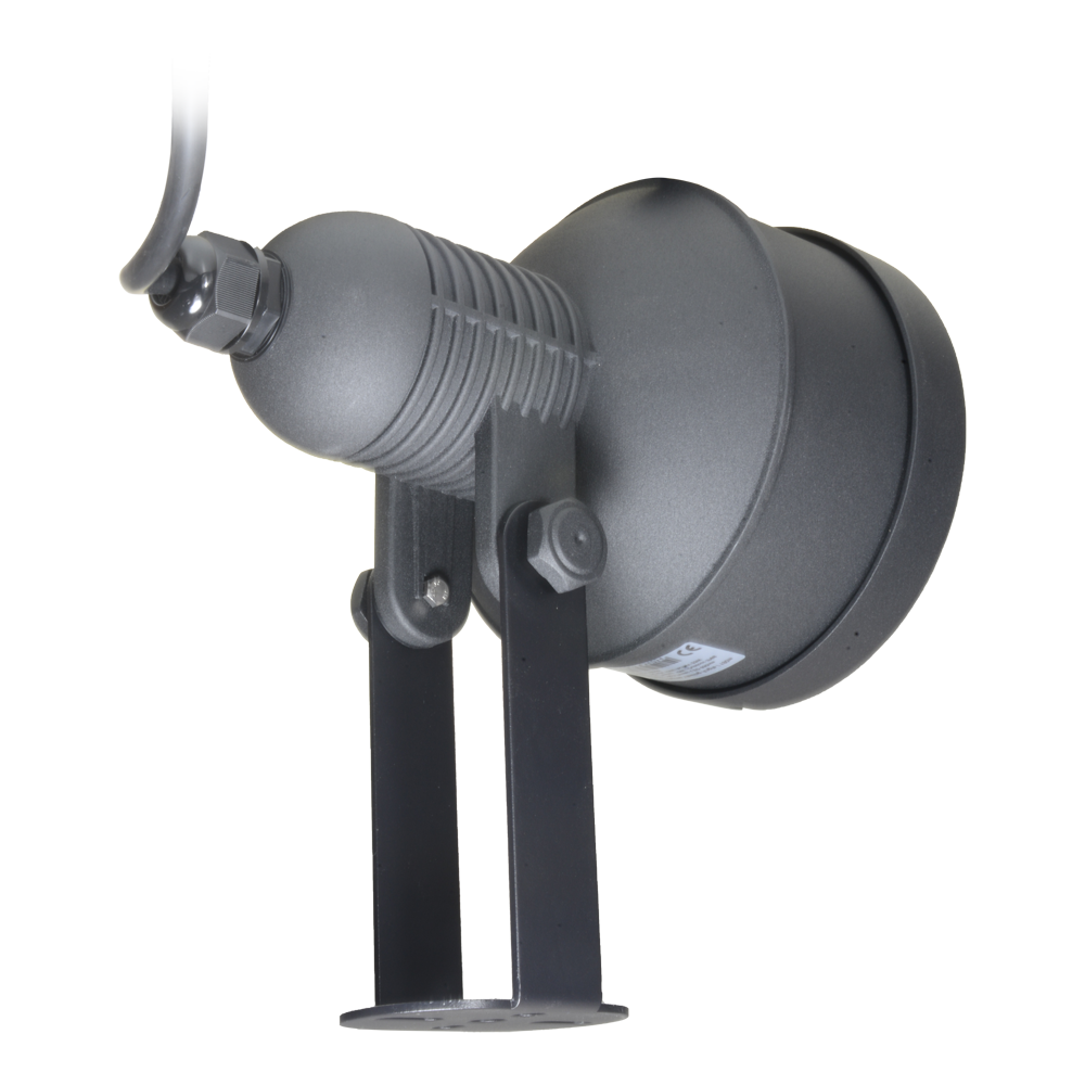 enfoque infrarrojo 180m - Iluminación LED - 850nm, apertura 40° - 6 LEDs Ø10 - Incluye célula de fotocontrol - 170 (Fo) x 85 (Ø) mm