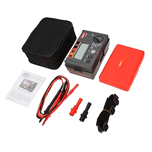 Electrical Insulation Resistance Meter - LCD display up to 2000 counts - AC voltage measurement up to 750V - Auto power off - Ranges 100V/250V/500V/1000V