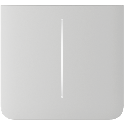 Panel táctil para interruptor de luz doble - Compatible con AJ-LIGHTCORE-2G-VERT - Retroiluminación LED - Panel táctil lateral sin contacto - Color blanco - Ajax - LightSwitch SideButton Vertical