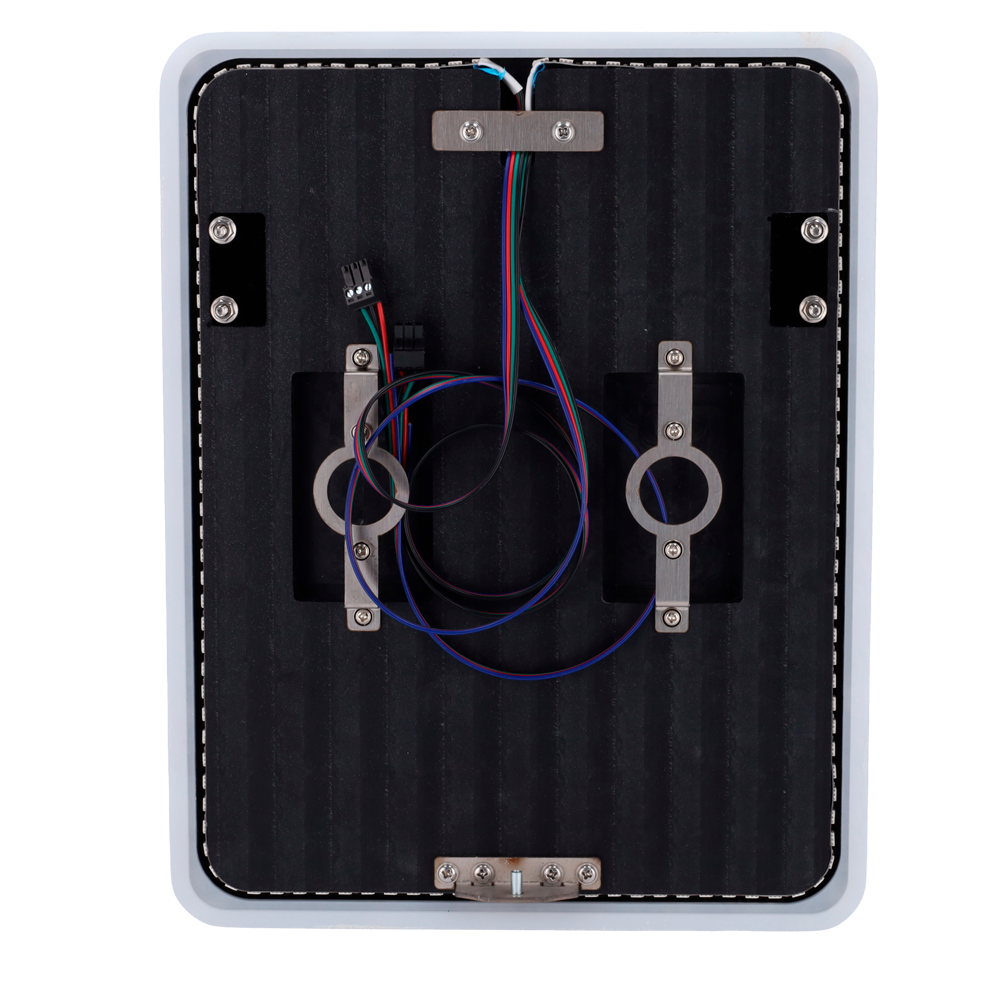 Turnstile top cover - Integration of card readers - Fits ZK-MTS1000-PRO turnstile - Made of acrylic - Light and elegant design - easy installation