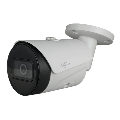 Telecamera Bullet IP 4 Megapixel Gamma Pro - 1/2.7” Progressive Scan CMOS - Compressione H.265+/H.265/H.264+/H.264 - Obiettivo 2.8 mm / LED Portata 30 m - WDR | Microfono integrato - Funzioni Intelligenti