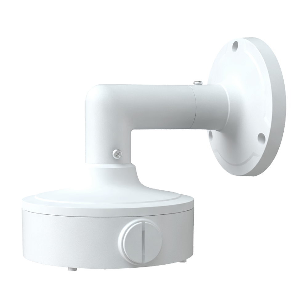 Soporte techo Safire Smart - Altura 181.9 mm - Diámetro de la base para cámaras 139.3  mm - Apto para uso en exterior - Color blanco - Fabricado en aleación de aluminio