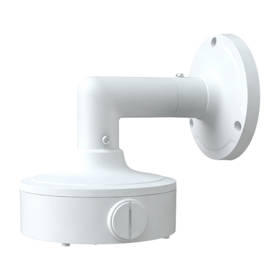 Soporte techo Safire Smart - Altura 181.9 mm - Diámetro de la base para cámaras 139.3  mm - Apto para uso en exterior - Color blanco - Fabricado en aleación de aluminio