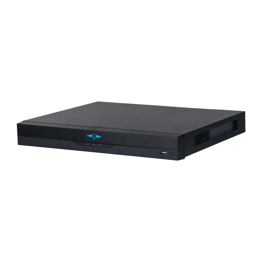 Grabador X-Security NVR 16 canales IP - Resolución máxima 16 Megapixel - Compresión Smart H.265+ / Smart H.264+ - 16 canales PoE - Funciones Inteligentes AI - WEB, DSS/PSS, Smartphone y NVR