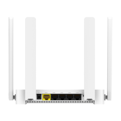 Reyee Router Gigabit Mesh Wi-Fi 6 AX1800 - 5 Porte RJ45 10/100/1000 Mbps - 802.11AX dual-stream e banda 2.4 e 5 GHz - Gestione Remota tramite Cloud - Controllo Parentale, Rete Guest, Roaming - Piccolo ufficio / Ufficio domestico