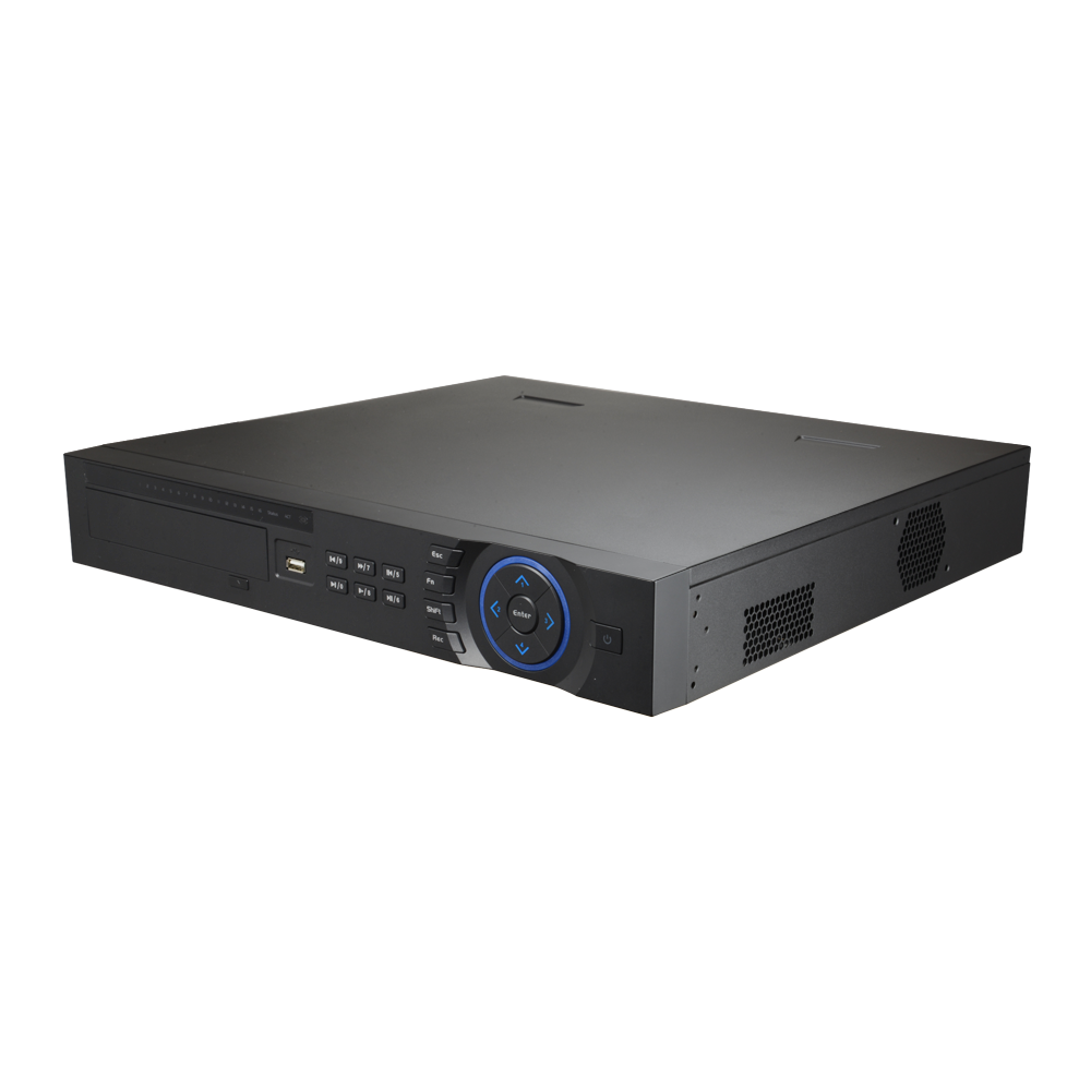 Videoregistratore digitale HDCVI - 4 CH HDCVI / 4 CH audioP - 1080P (12FPS) /720p (25FPS) - Entrate/Uscite allarmi - Uscita VGA, HDMI Full HD - Ammette 2 hard disk
