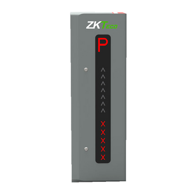 Barrera de estacionamiento de alto rendimiento - Brazo no incluido | Brazo recto (3 m) - Apertura hacia la izquierda - Indicadores LED - Modo de emergencia | Servomotor - Posibilidad de batería de respaldo