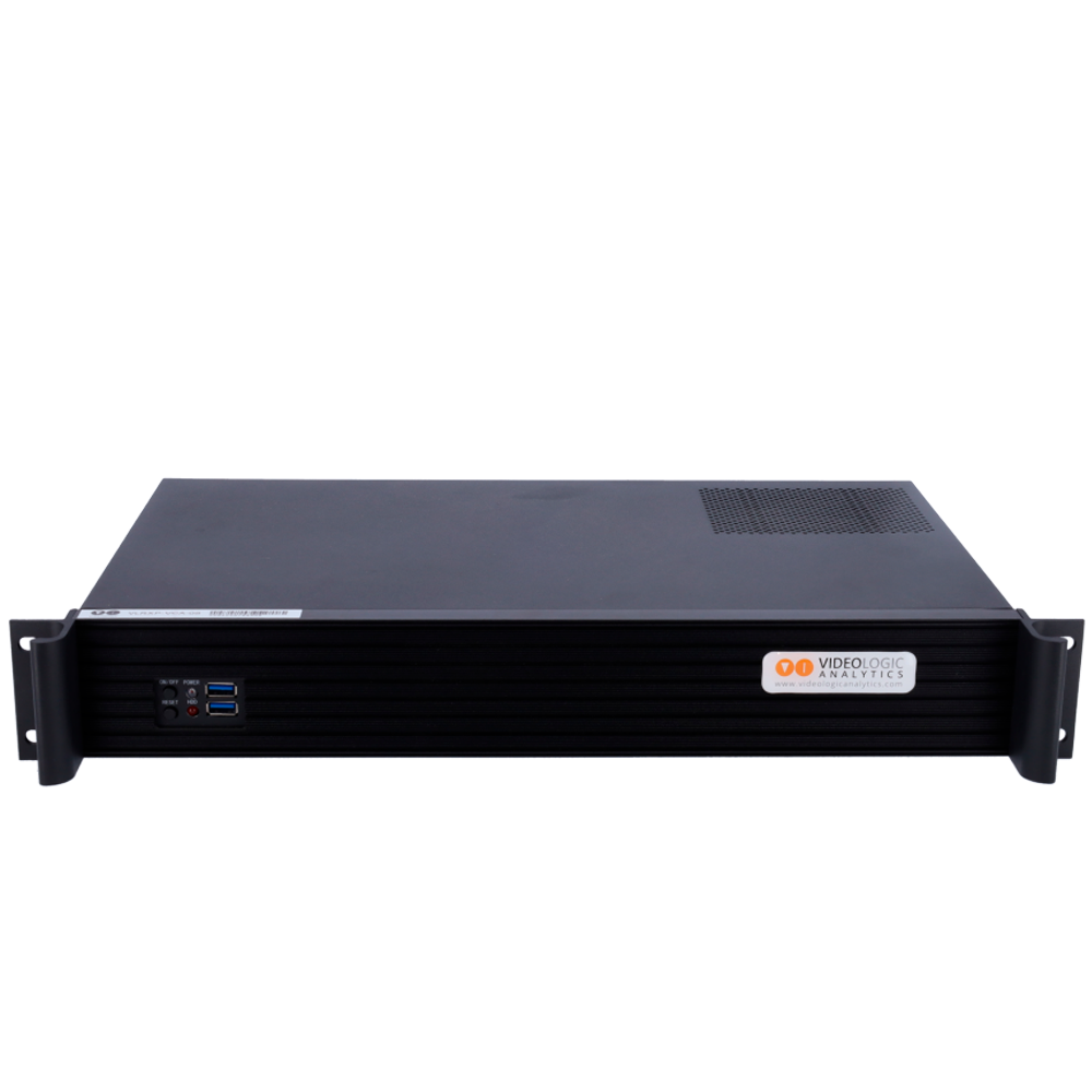Server Videologic VLRXP7-IA10 - Include 10 canali VLRXP-IA espandibili a 20 - 1TB hard disk - 10 licenze VLRXP-IA incluse - Modulo di espansione con 8 ingressi e 8 uscite - Risoluzione max VGA