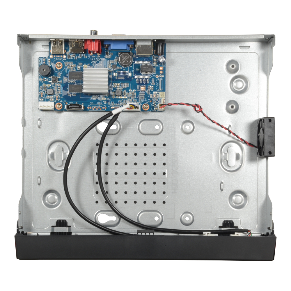 Videoregistratore X-Security NVR per telecamare IP - 8 CH video IP - Risoluzione massima di registrazione 12 Mpx - 1 CH riconoscimento facciale - 2 CH riconoscimento di persone e veicoli - Compressione H.265+