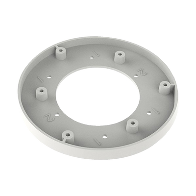 Hikvision - Adaptador  - Soporte de techo - Para camera domo - Aleación de aluminio - Color blanco