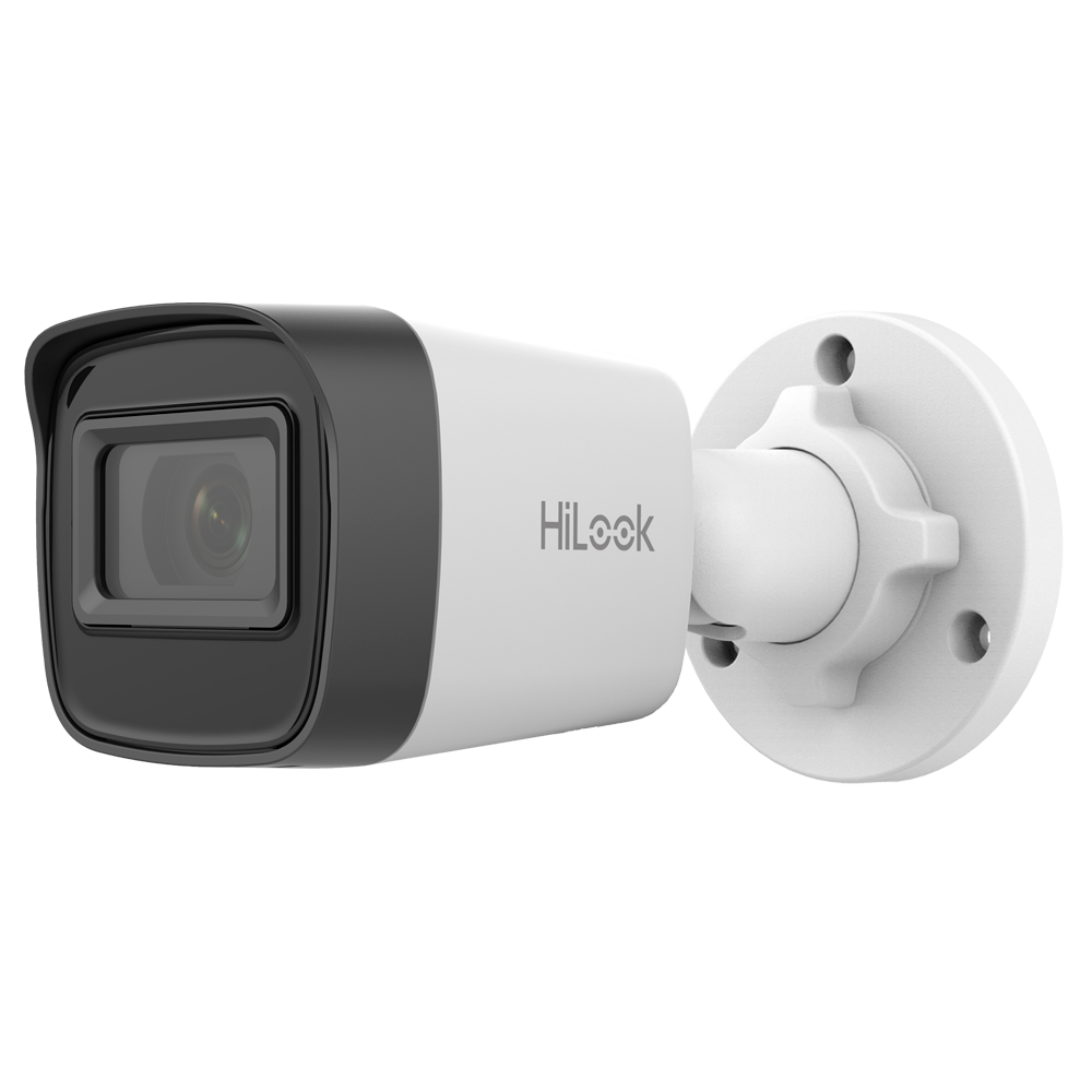 HiLook - Cámara Bullet IP - Resolución 2 Megapixel (1920x1080) - Lente 2.8 mm - IR 20 m | PoE IEEE802.3af - IP67