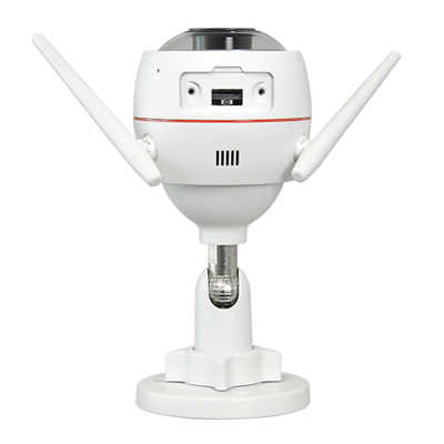 2 x Telecamere Wifi Ezviz  - 2 Megapixel - Lente 2.8mm / IR 30 - Audio bidirezionale - Sirena e flash dissuasivi - Adatta per esterni IP65
