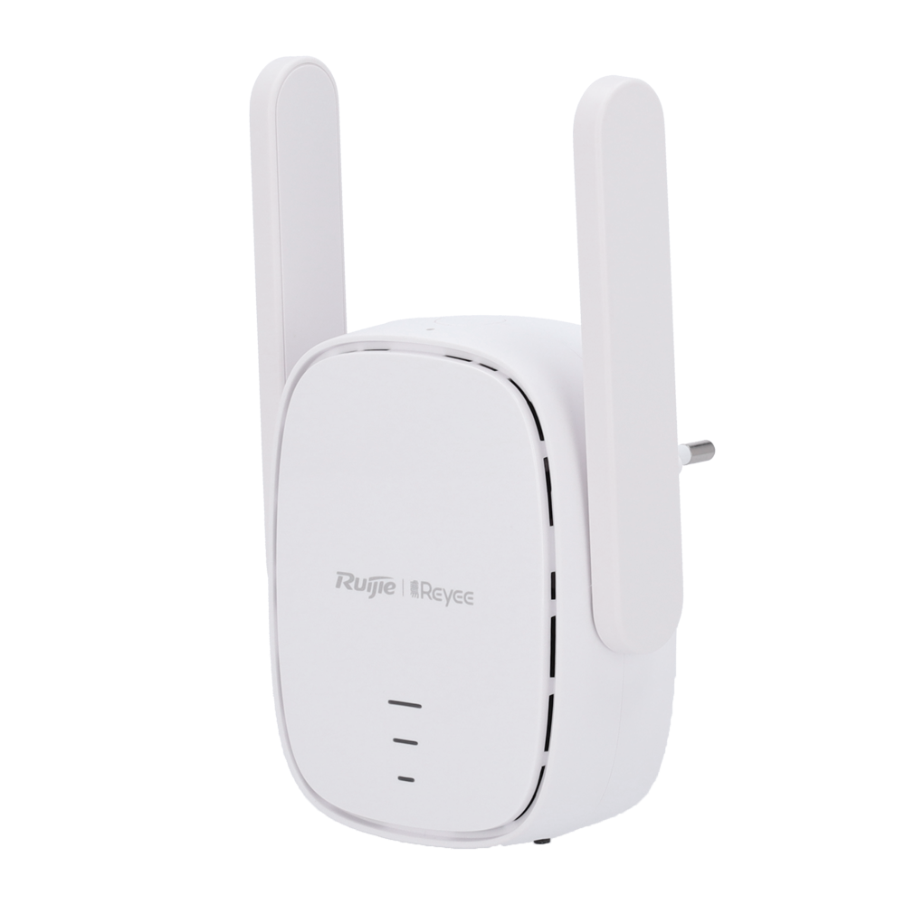 Reyee Wi-Fi Extender - 1 Porta RJ45 10/100Mbps - Wi-Fi 4 Banda 2.4GHz - Gestione Remota tramite Cloud - Controllo Parentale, Rete Guest, Roaming - Piccolo ufficio / Ufficio domestico