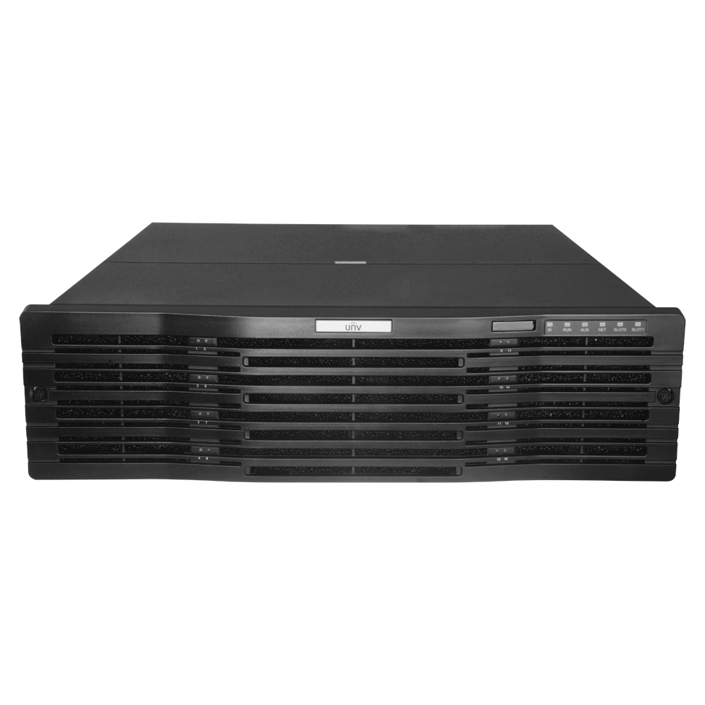 Servidor de gestión de vídeo - 1000 dispositivos | 12 Mp - Soporta 2 tarjetas decodificadoras - Ancho de banda 512 Mbps - Soporta 16 discos duros | REDADA