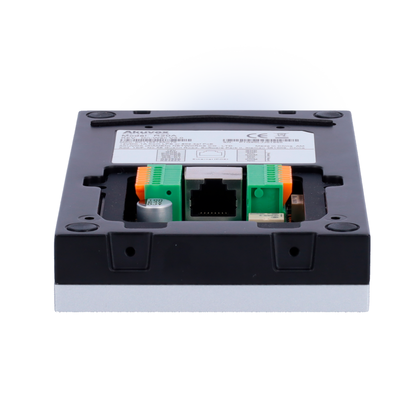 Videocitofono IP da superficie antivandalo - Telecamera 2 Mp | Audio bidirezionale Crystal Clear - Apertura tramite scheda EM/MF e NFC | 2 relè - PoE, SIP Standard - Manutenzione Cloud - Collegamento monitor e postazione esterna tramite Cloud - Innowatt