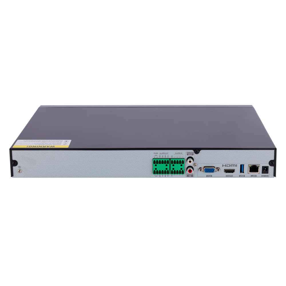 Safire Smart - Grabador de vídeo NVR para cámaras IP gama A1 - Vídeo 16CH / Compresión H.265+ - Resolución hasta 8Mpx / Ancho de banda 160Mbps - Salida HDMI 4K y VGA / 2HDDs - Reconocimiento facial / Búsqueda inteligente