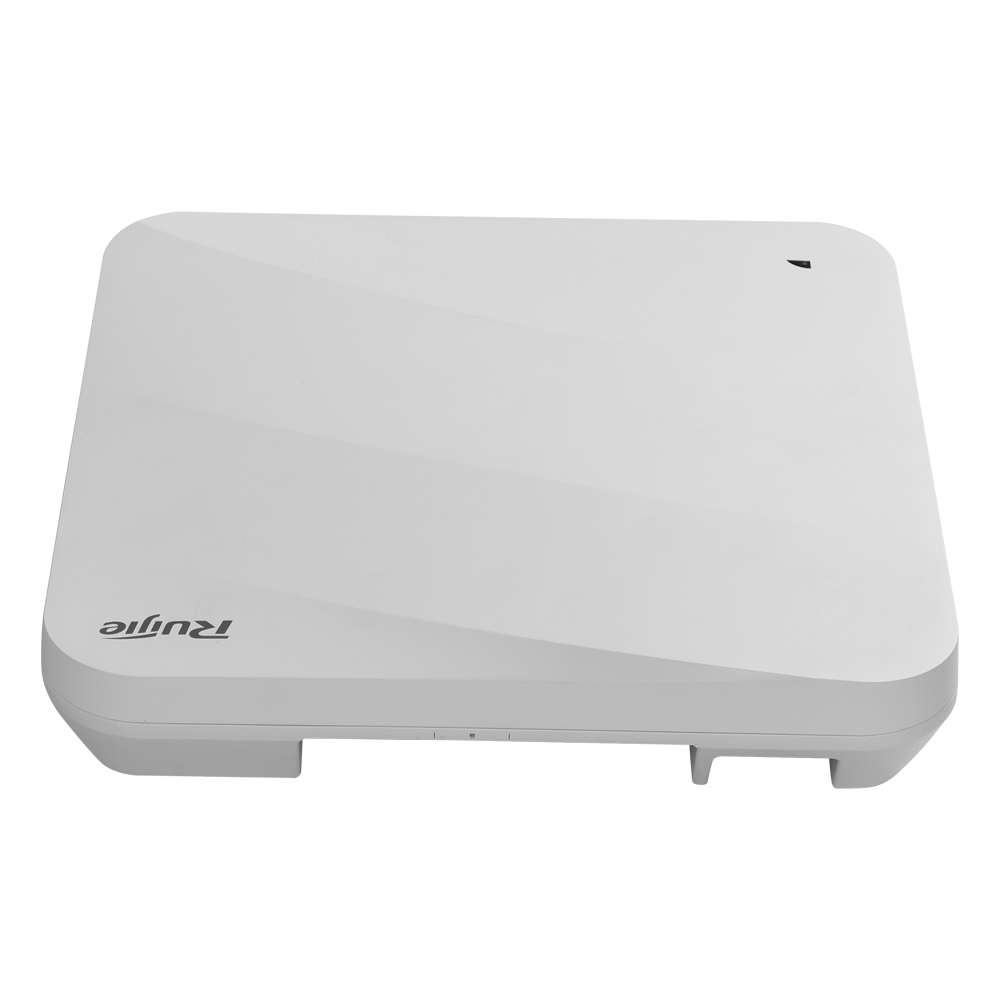 Ruijie - AP Omnidireccional Wi-Fi 6 Alta Densidad - Doble Banda 2.4 y 5 GHz / Canal 160MHz - Soporta 802.11a/b/g/n/ac/ax - Velocidad de transmisión hasta 5400 Mbps - Antena 2x2: MIMO en 2.4GHz, 4x4 en 5GHz