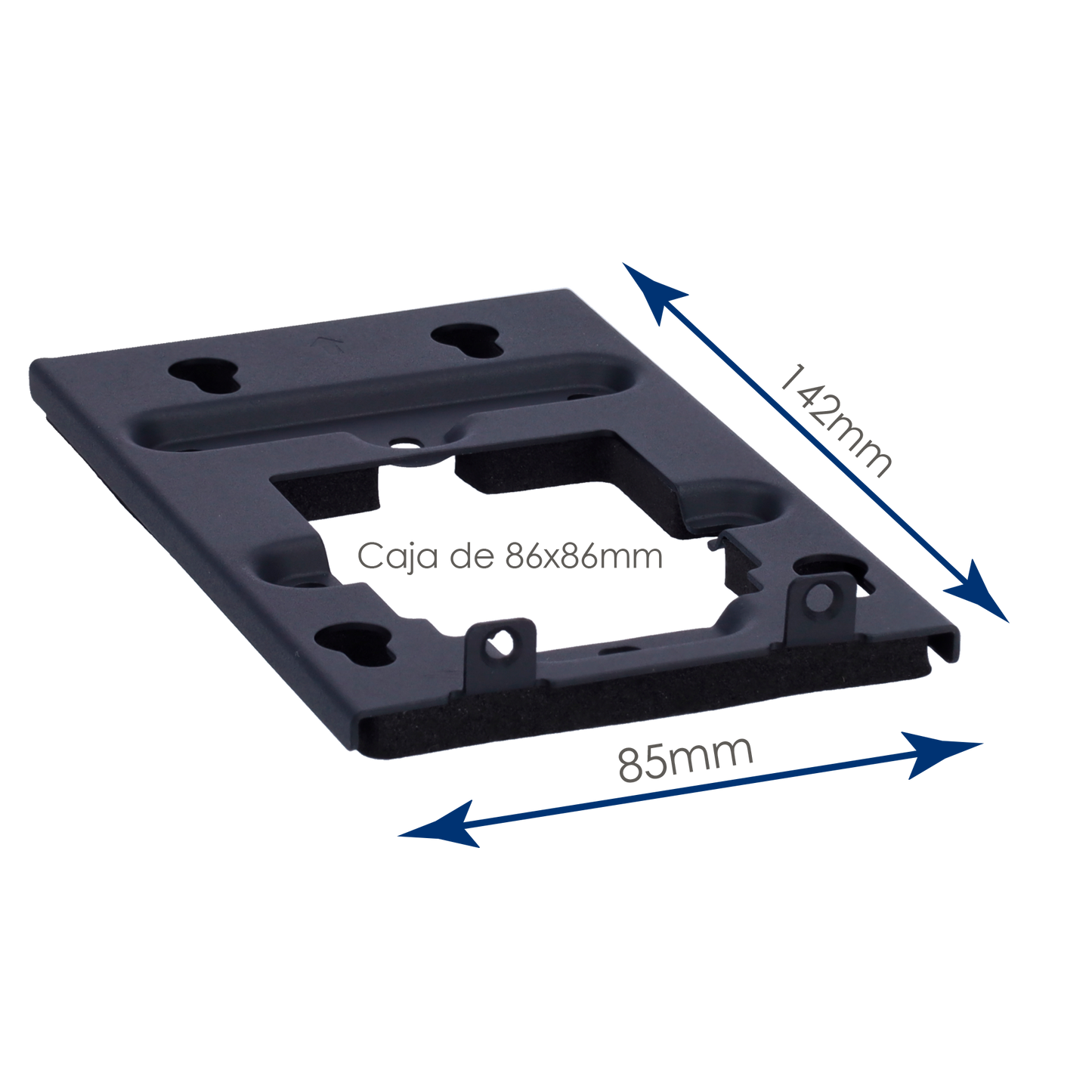 Vandal-proof 2-wire wall-mounted video intercom - 2 Mp camera | Crystal Clear Two-Way Audio - Opening via EM/MF card and NFC | 1 relay - SIP standard - Cloud maintenance - Monitor and outdoor station connection via Cloud