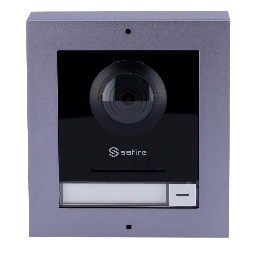 Videoporteros IP - Cámara de 2 Mp - Audio bidireccional - App móvil mediante monitor - Apto para exterior IP65 - Montaje en superficie incluido