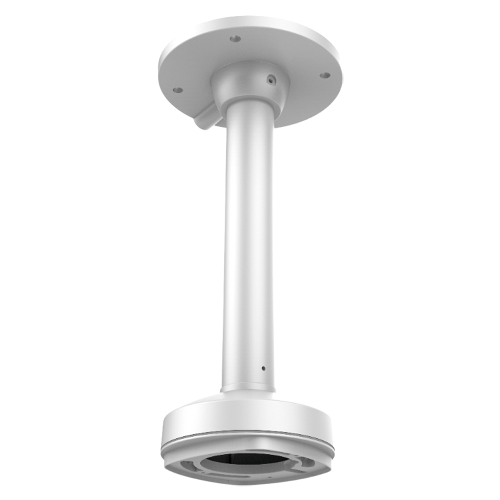 Staffa a tetto - Altezza 573 mm - Adatto per esterni - Colore bianco - Fabbricato in alluminio - Pin cavo