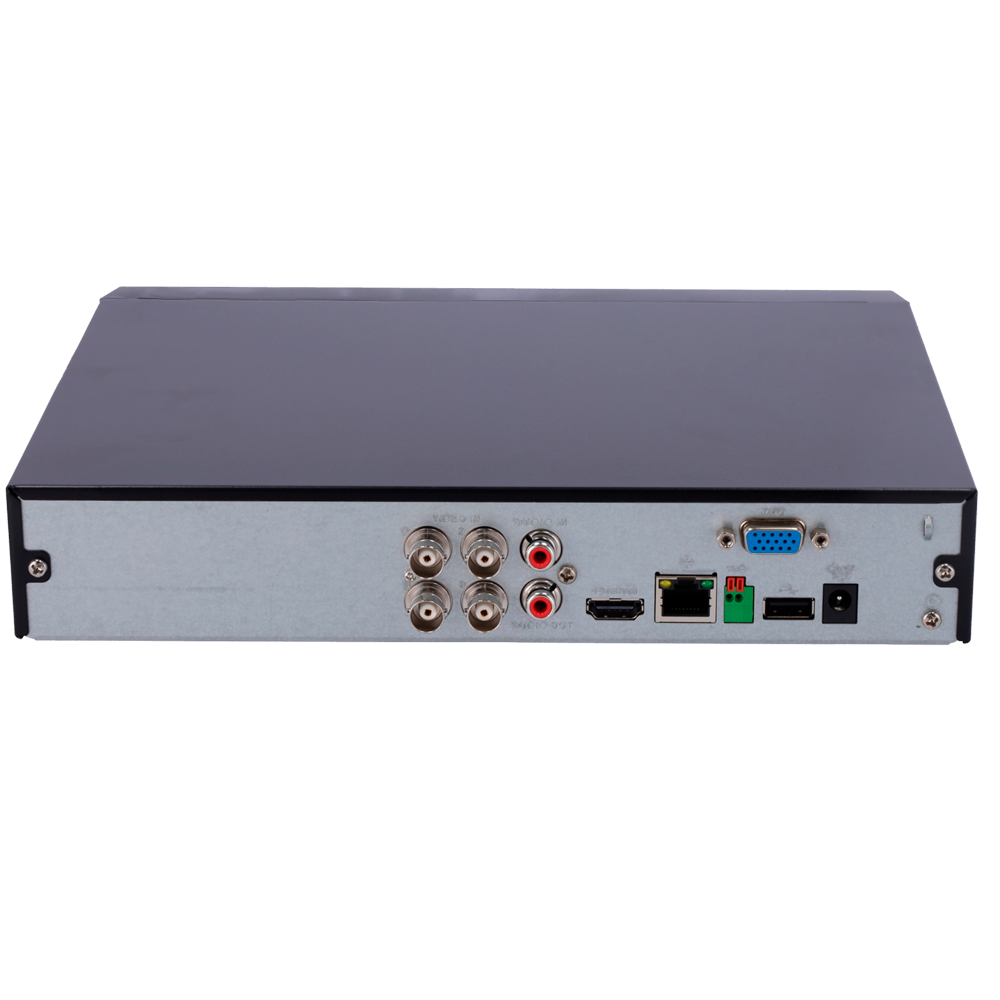 Videoregistratore 5n1 X-Security - 4 CH HDTVI/HDCVI/AHD/CVBS(5Mpx) + 2 IP(6Mpx) - Audio su coassiale - Risoluzione videoregistratore 5M-N (10FPS) - 1 CH Riconoscimento facciale - 2 CH Riconoscimento di persone e veicoli