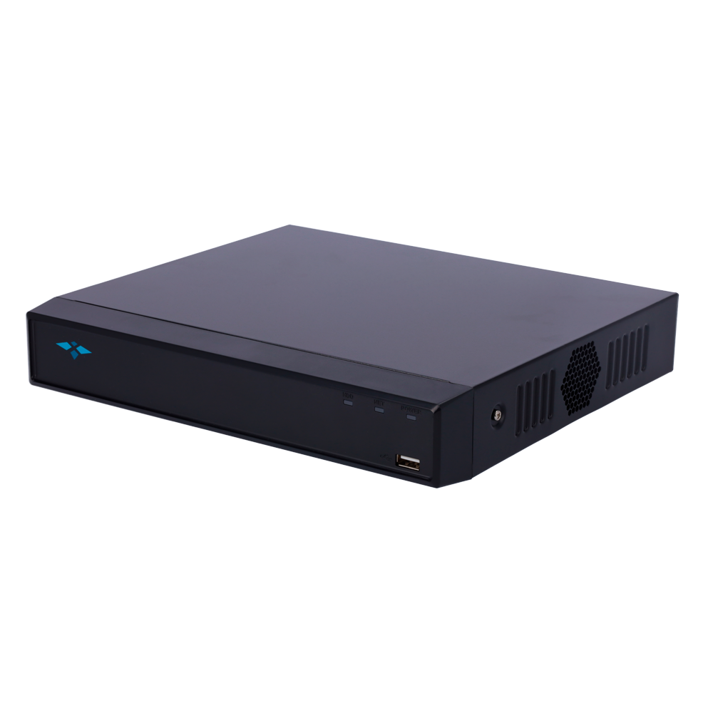 Videoregistratore 5n1 X-Security - 4 CH HDTVI/HDCVI/AHD/CVBS(5Mpx) + 2 IP(6Mpx) - Audio su coassiale - Risoluzione videoregistratore 5M-N (10FPS) - 1 CH Riconoscimento facciale - 2 CH Riconoscimento di persone e veicoli