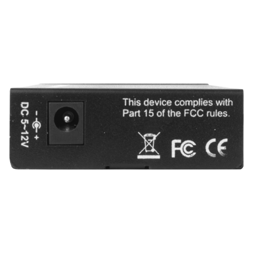 Convertidor de medios - Multimodo a Monomodo - 2x conector SC dúplex - Multimodo 850 nm - 550 m - Monomodo 1310 nm - 20 km - 125 Mb/s