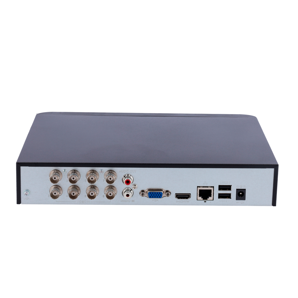 Videograbador 5n1 - Uniarch - 8 CH HDTVI / HDCVI / AHD / CVBS + 4 IP extra - Audio - Permite 1 disco duro