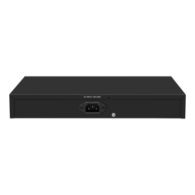 Switch PoE - Porte PoE + 16 Gigabit + 2 SFP1 - Velocità 10/100 Mbps - 30 W per porta / Massimo 300W - PoE esteso (250m) e modalità VLAN - Norma IEEE802.3at (PoE) / af (PoE+)