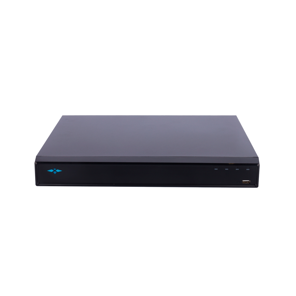 X-Security NVR video recorder for IP cameras - Maximum resolution 12 Megapixel - Smart H.265+ / Smart H.264+ compression - 8 CH IP, 8 PoE ports - 2 Ch Facial recognition or 8Ch AI - WEB, DSS/PSS, Smartphone and NVRs