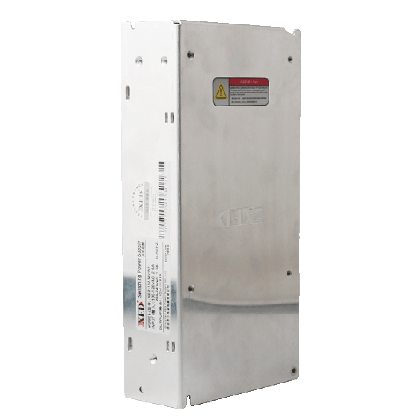 Switched power source - Input AC 100~240V - Output DC 12V / 15A (180W) - Adjustable output 11.5~13.9V - Protected against power surges - and power surges
