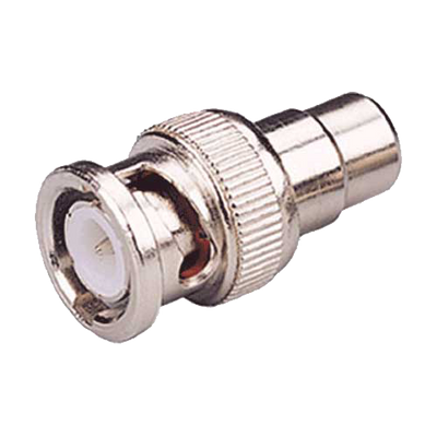 Connettore - BNC maschio - RCA femmina - 25 mm (Fo) - 10 mm (An) - 5 g