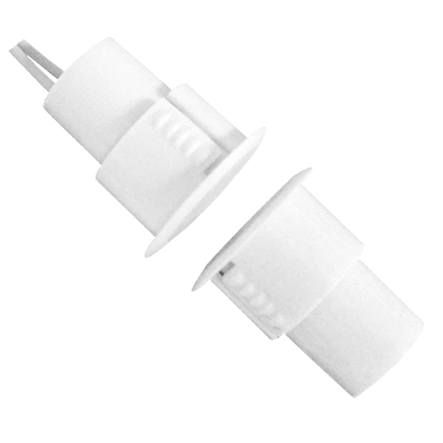 Contatto magnetico Alta potenza - Adatto per l'installazione in metallo - Tecnologia di rilevamento reed - Sistema di connessione a 2 filo - Resistenza agli urti meccanici ed elettrici