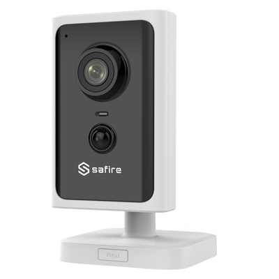 Telecamera IP Wifi 2 Megapixel con PIR - 1/2.7" Progressive Scan CMOS - Compressione H.265+ - Rilevatore PIR reale - 1 LED IR Portata 10 m / Audio - WEB, Software CMS, Smartphone e NVR