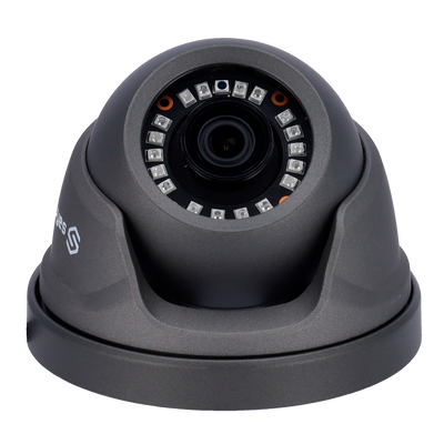 Telecamera Turret Gamma ECO - Uscita 4 en 1 / Risoluzione 3K (2880x1620) - 1/3" CMOS 3K (5Mpx 16:9) - Lente 3.6 mm - IR Matrix LED Portata 20 m - Impermeabile IP67