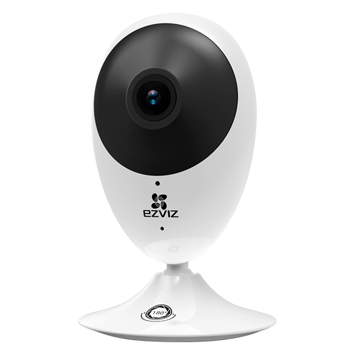 Ezviz 2Megapixel Wifi Camera - H.264 compression - 1.4 mm lens / 180º - Two-way audio - IR LED Distance 7.5 m - Ezviz App and P2P connection
