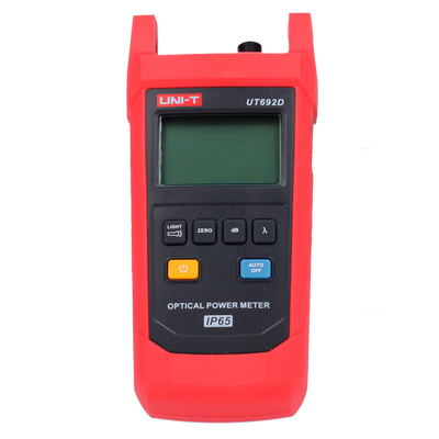 Comprobador de fibra óptica - Potencia nominal de fibra óptica - Conector FC - Resistente al agua IP65 - Apagado automático