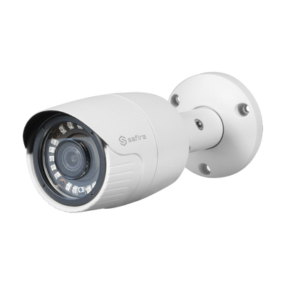 Telecamera Bullet 4N1 Safire Serie ECO - 1/3" SOI 2 Mp - Lente 3.6 mm - 3D DNR - Smart IR Matrix LEDs Portata 20 m - Impermeabile IP66
