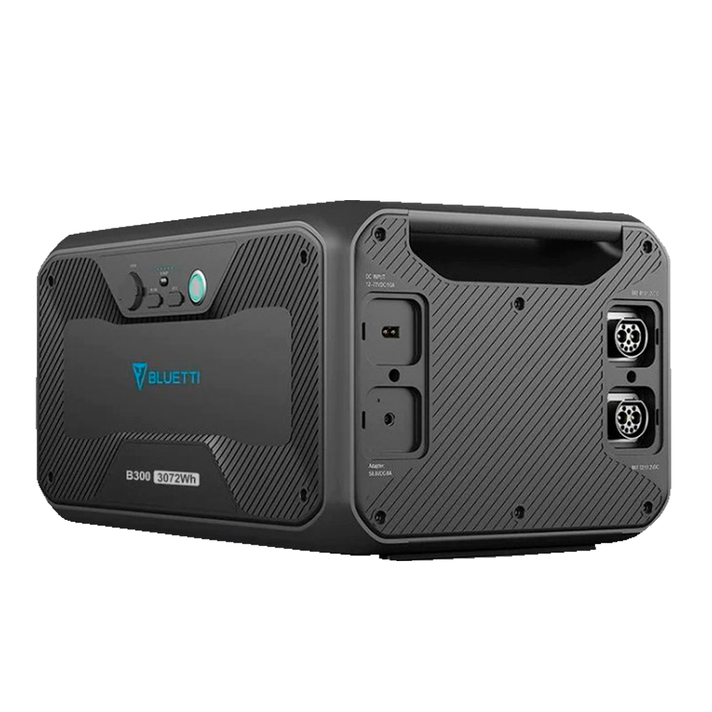 Batteria di espansione - Grande capacità 3072Wh - LiFePO4 51.2V / 60Ah - Uscite multiple/Moduli di ricarica multipli - 3500 cicli di vita - Compatibile con BL-AC300