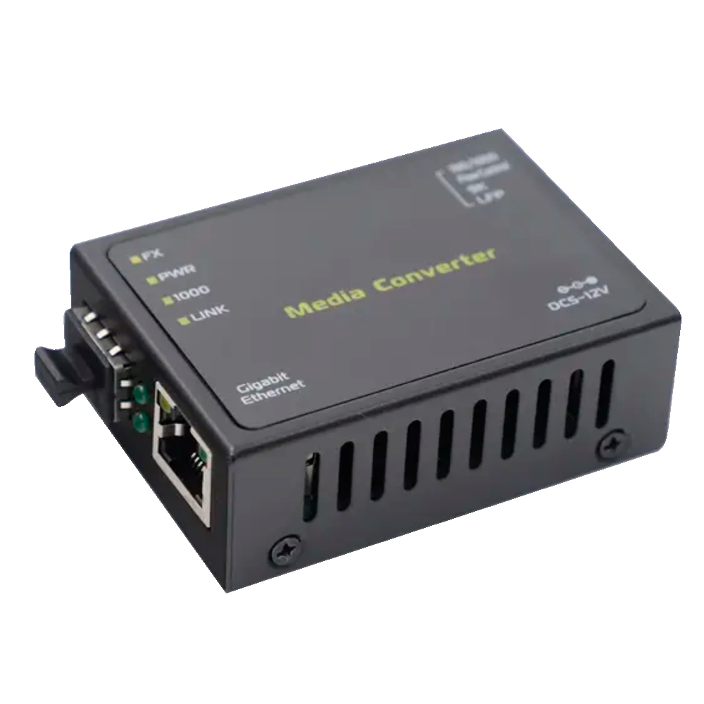 Convertidor multimedia - 1x Ethernet RJ45 - 1x SFP - Gigabit - 10/100/1000 Base-TX - Dimensiones ultracompactas