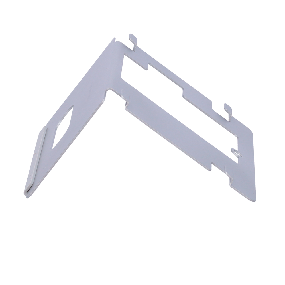 table support - Specific for video intercoms - Compatible with Hikvision monitors - Connection holes - 86 (I) x 122 (W) x 64 (L) mm - Made of SUS304 stainless steel
