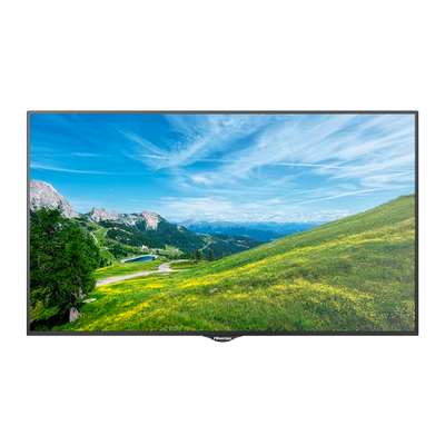Monitor HISENSE ELED 4K 49" | Serie M - Valido per ambienti Digital Signage - Risoluzione 3840x2160 - Ingresso HDMI, DVI, VGA, DP, USB, RS232 - Angolo di visione di 178° - Audio | Altoparlanti integrati