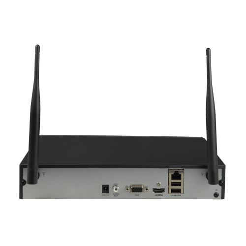 NVR for IP cameras - 8 CH IP video | WiFi module - Maximum resolution 4 Mp - Bandwidth 50 Mbps - VGA and HDMI Full HD output - Allows 1 hard disk
